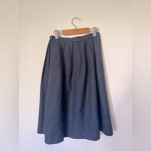UNIQLO Navy Skirt